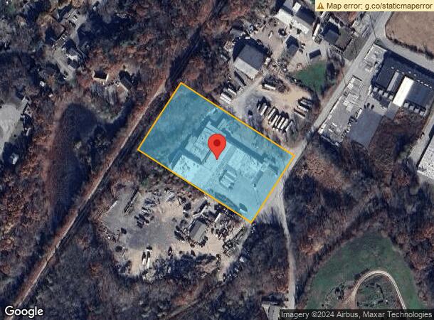  704 W Water St, Taunton, MA Parcel Map