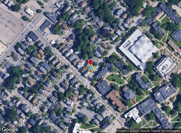  70 Florence St, Worcester, MA Parcel Map
