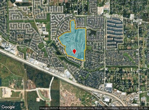 18700 Cypresswood Dr, Cypress, TX Parcel Map