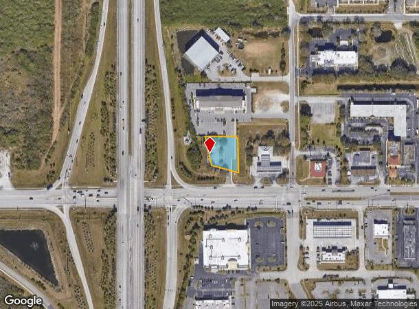  4660 W New Haven Ave, Melbourne, FL Parcel Map