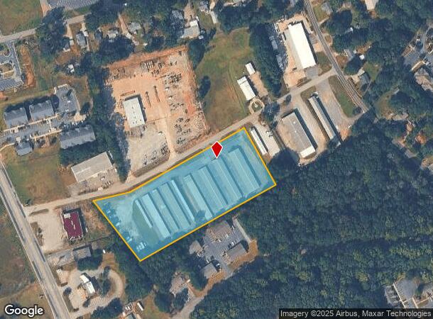 110 Ryder Ln, Anderson, SC Parcel Map