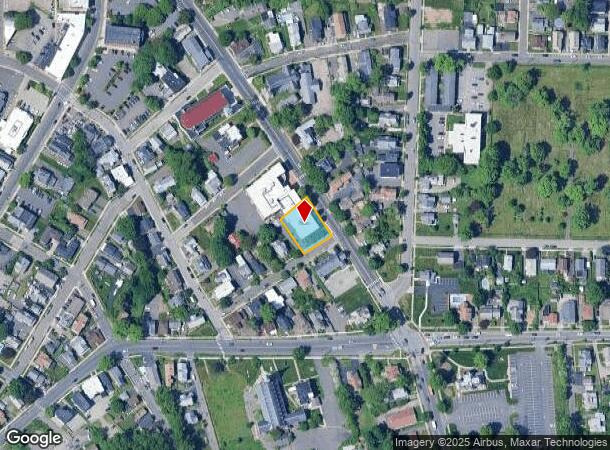 132 Springfield St, Chicopee, MA Parcel Map