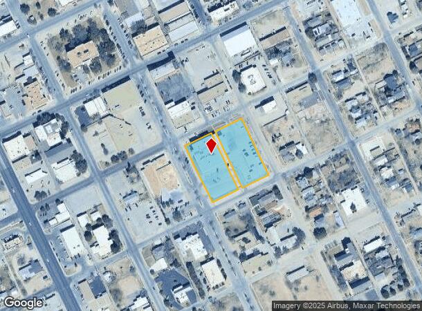  501 S Main St, Big Spring, TX Parcel Map