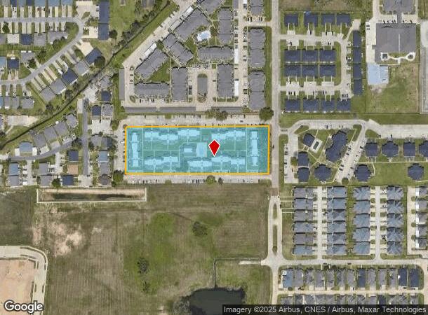  5020 Pecan Acres St, Lake Charles, LA Parcel Map