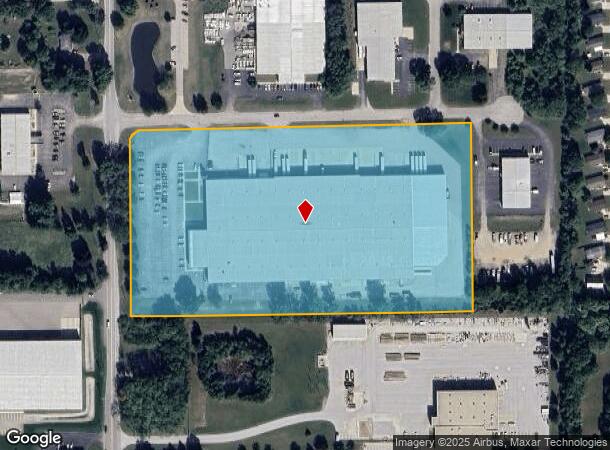 3221 Magnum Dr, Elkhart, IN Parcel Map