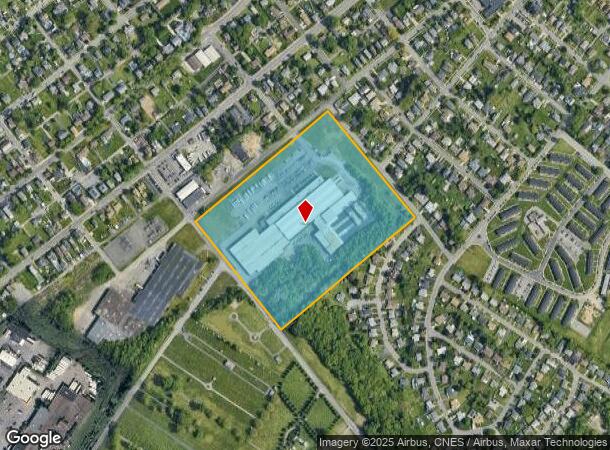 600 Sanders St, Scranton, PA Parcel Map