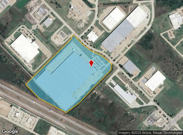  301 Apache Trl, Terrell, TX Parcel Map