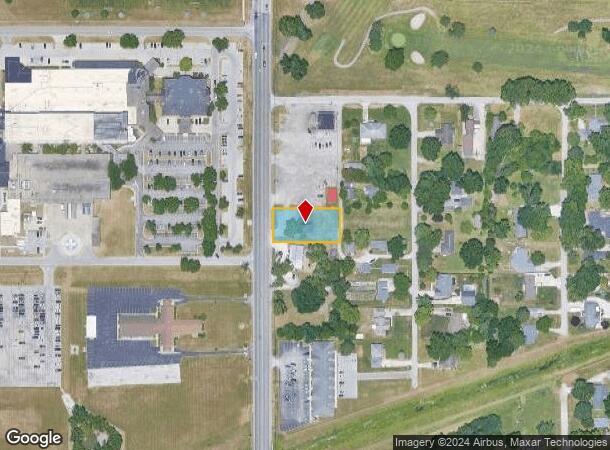  4002 S 7Th St, Terre Haute, IN Parcel Map