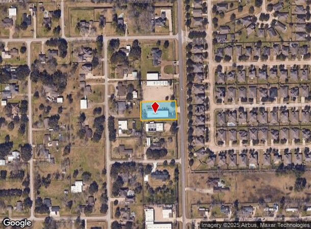 2106 Oday Rd, Pearland, TX Parcel Map