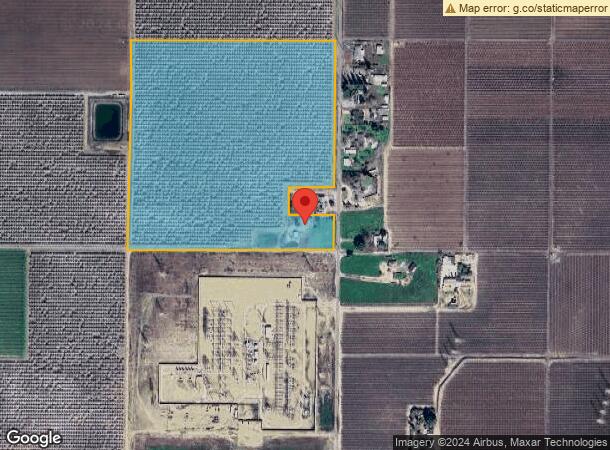  8447 S Leonard Ave, Fowler, CA Parcel Map