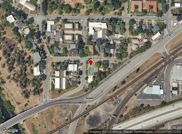  2127 W 5Th Ave, Spokane, WA Parcel Map