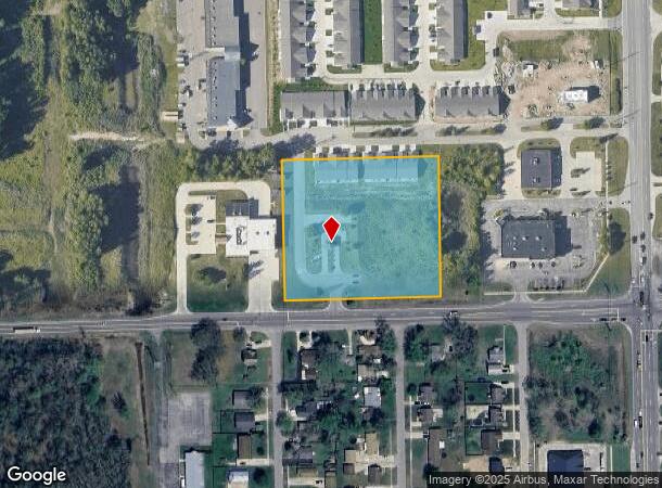 24146 Sibley Rd, Romulus, MI Parcel Map