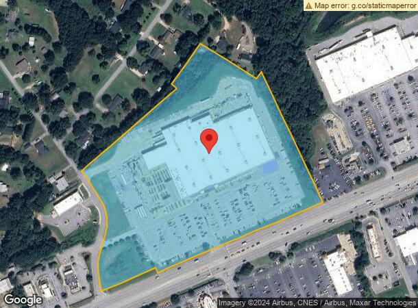  1370 W Wade Hampton Blvd, Greer, SC Parcel Map