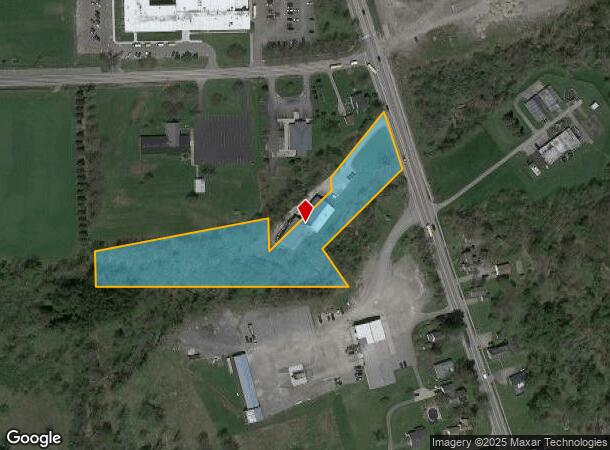  430 N Main St, Holland, NY Parcel Map