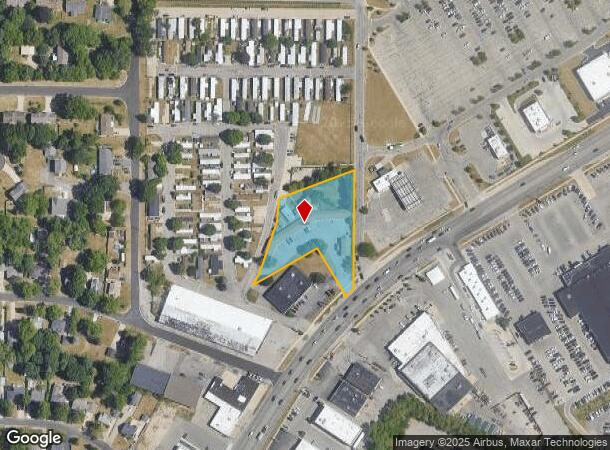 3709 Plainfield Ave Ne, Grand Rapids, MI Parcel Map