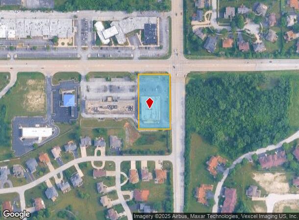  3200 Vollmer Rd, Olympia Fields, IL Parcel Map