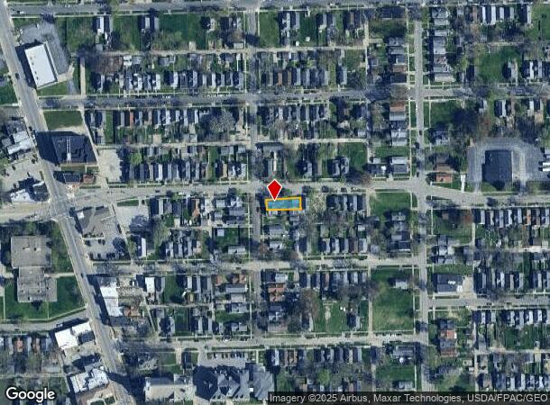 302 E Central Ave, Toledo, OH Parcel Map