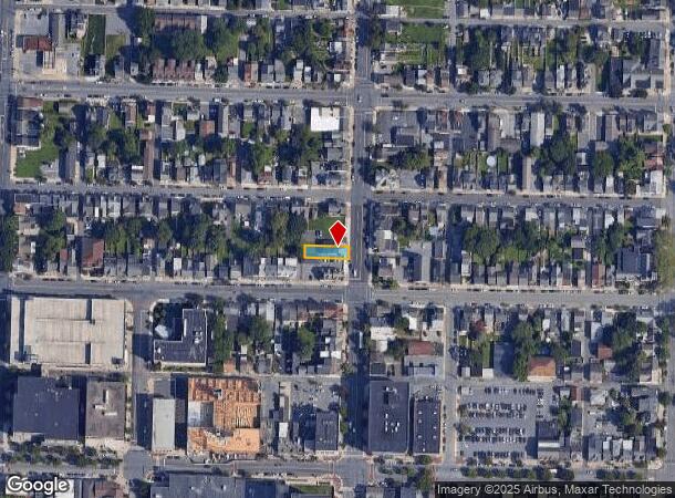  709 N New St, Bethlehem, PA Parcel Map