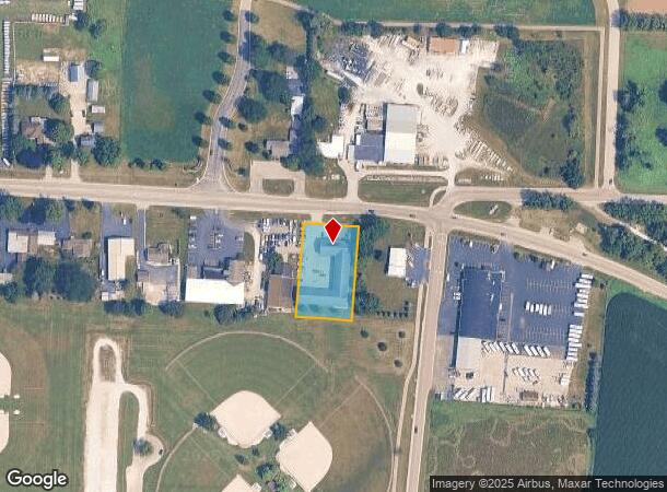 1250 E State St, Sycamore, IL Parcel Map