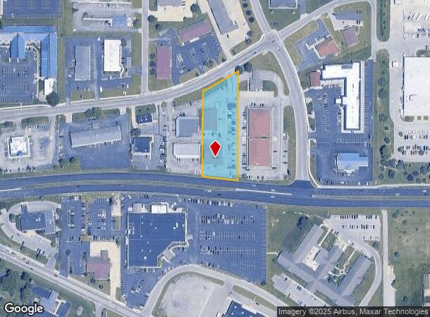  3411 W Fox Ridge Ln, Muncie, IN Parcel Map