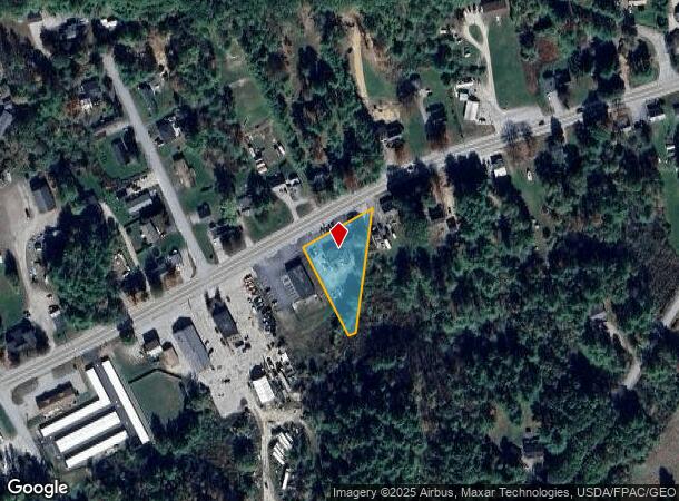1345 Sabattus St, Lewiston, ME Parcel Map