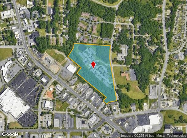 2500 Bellemeade St, High Point, NC Parcel Map