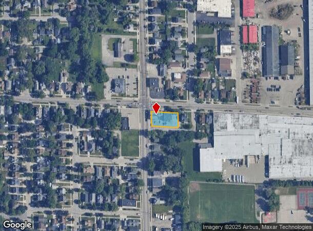  1554 Alpine Ave Nw, Grand Rapids, MI Parcel Map