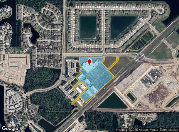 106 Harbor Village Ln, Apollo Beach, FL Parcel Map