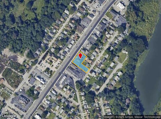 1012 Reservoir Ave, Cranston, RI Parcel Map