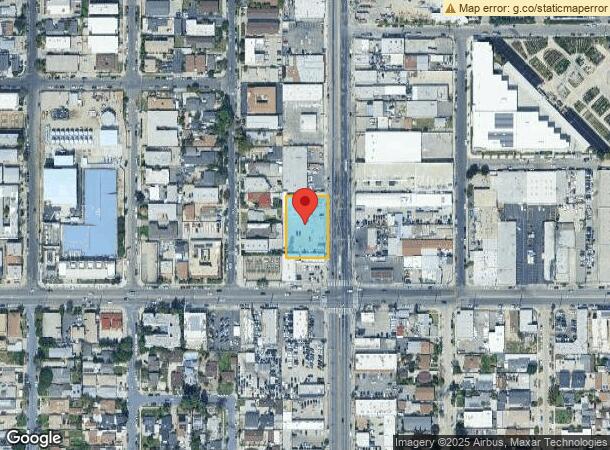  6829 Lankershim Blvd, North Hollywood, CA Parcel Map