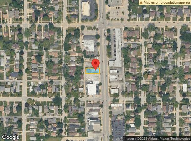  9218 Waukegan Rd, Morton Grove, IL Parcel Map