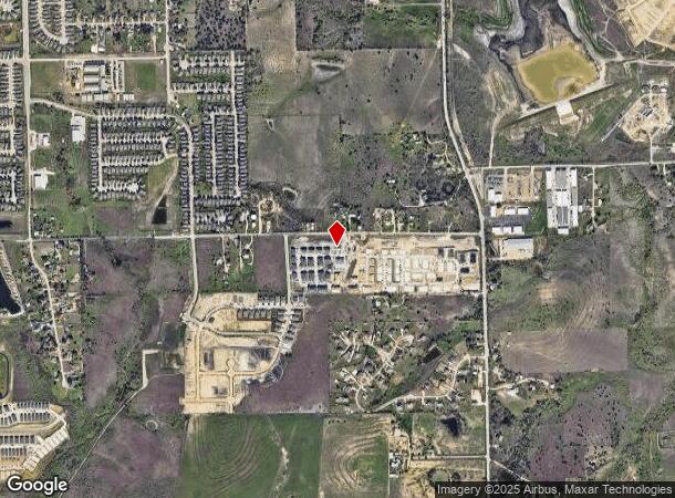 1664 Hillside Ter, Buda, TX Parcel Map