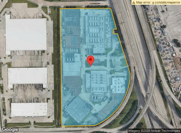  12001 North Fwy, Houston, TX Parcel Map