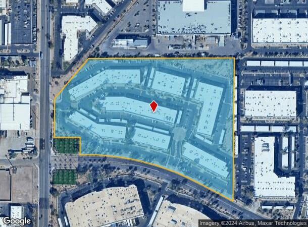  4050 E Cotton Center Blvd, Phoenix, AZ Parcel Map