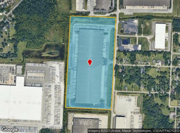  3125 Lewis Centre Way, Urbancrest, OH Parcel Map