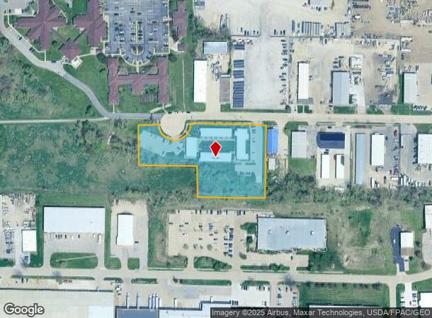 815 31St Ave Sw, Cedar Rapids, IA Parcel Map