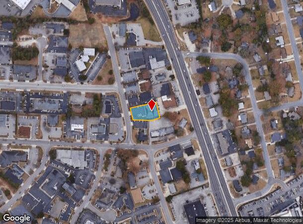  1295 Oliver St, Fayetteville, NC Parcel Map