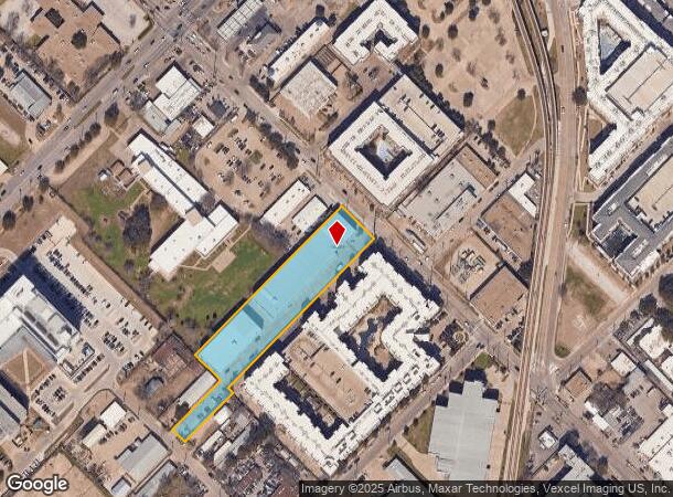 5505 Maple Ave, Dallas, TX Parcel Map