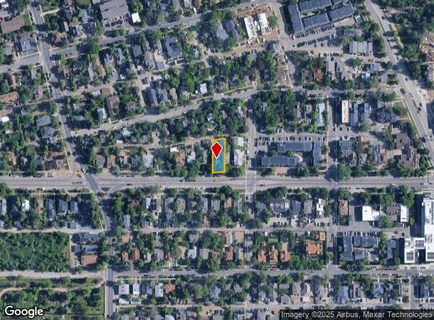  955 University Ave, Boulder, CO Parcel Map