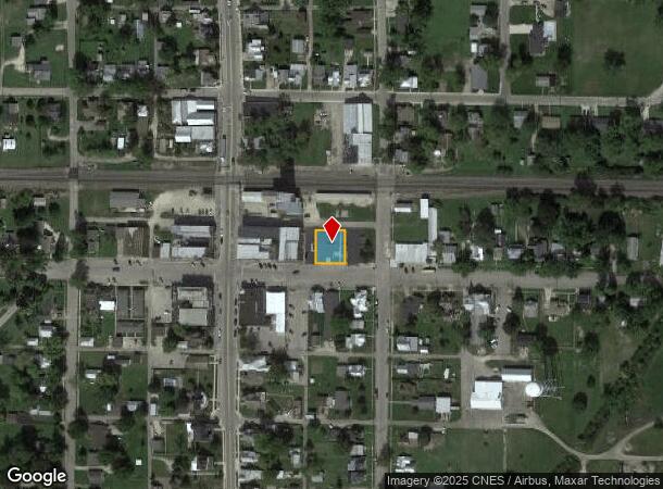  111 E Henry St, Farmland, IN Parcel Map