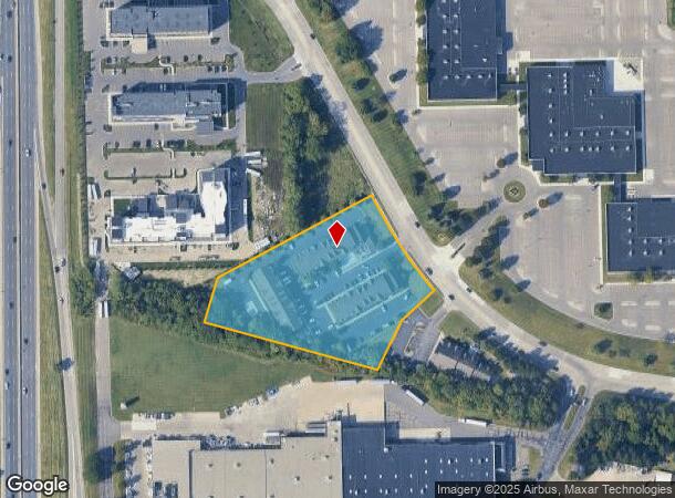 6101 Mercury Dr, Dearborn, MI Parcel Map