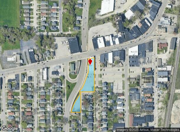  1601 Washington Ave, Racine, WI Parcel Map