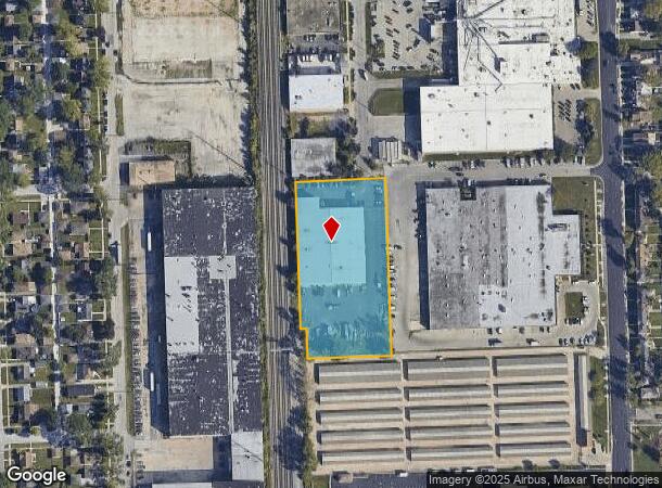 2000 S Beach St, Broadview, IL Parcel Map