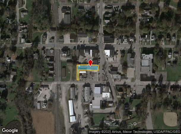  25 Center St, Seville, OH Parcel Map