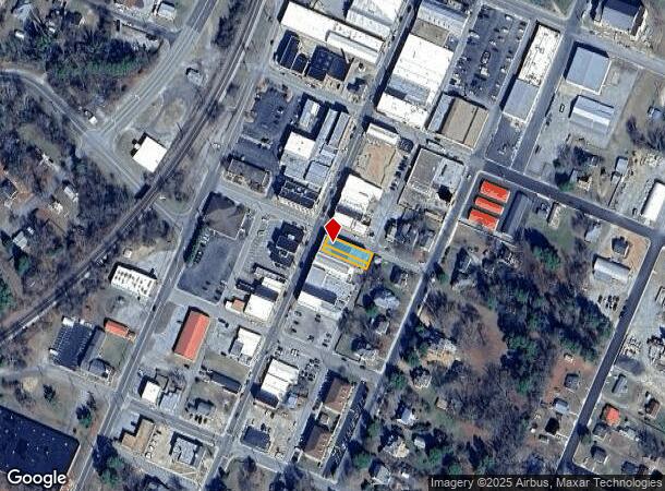 201 S Main St, Blackstone, VA Parcel Map