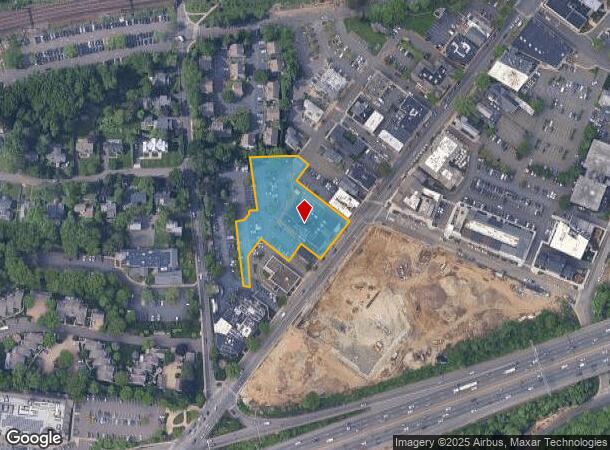 1077 Post Rd, Darien, CT Parcel Map