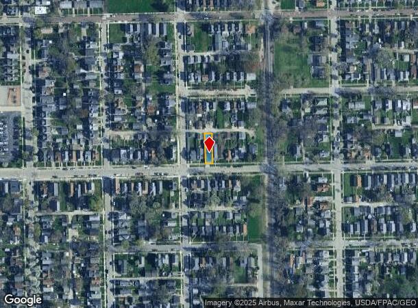  1709 Nevada St, Toledo, OH Parcel Map