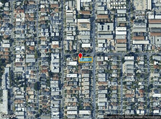 1185 N Edgemont St, Los Angeles, CA Parcel Map