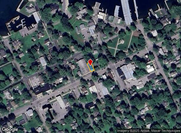 261 W Broadway St, Cape Vincent, NY Parcel Map