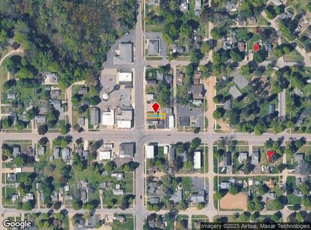  N Paw Paw St, Lawrence, MI Parcel Map